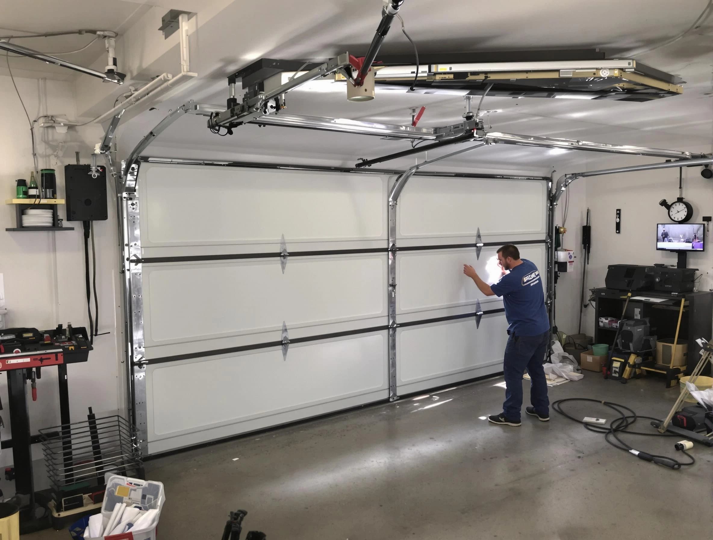Professional garage door repair service by Paradise Hills Garage Door Repair in Paradise Hills