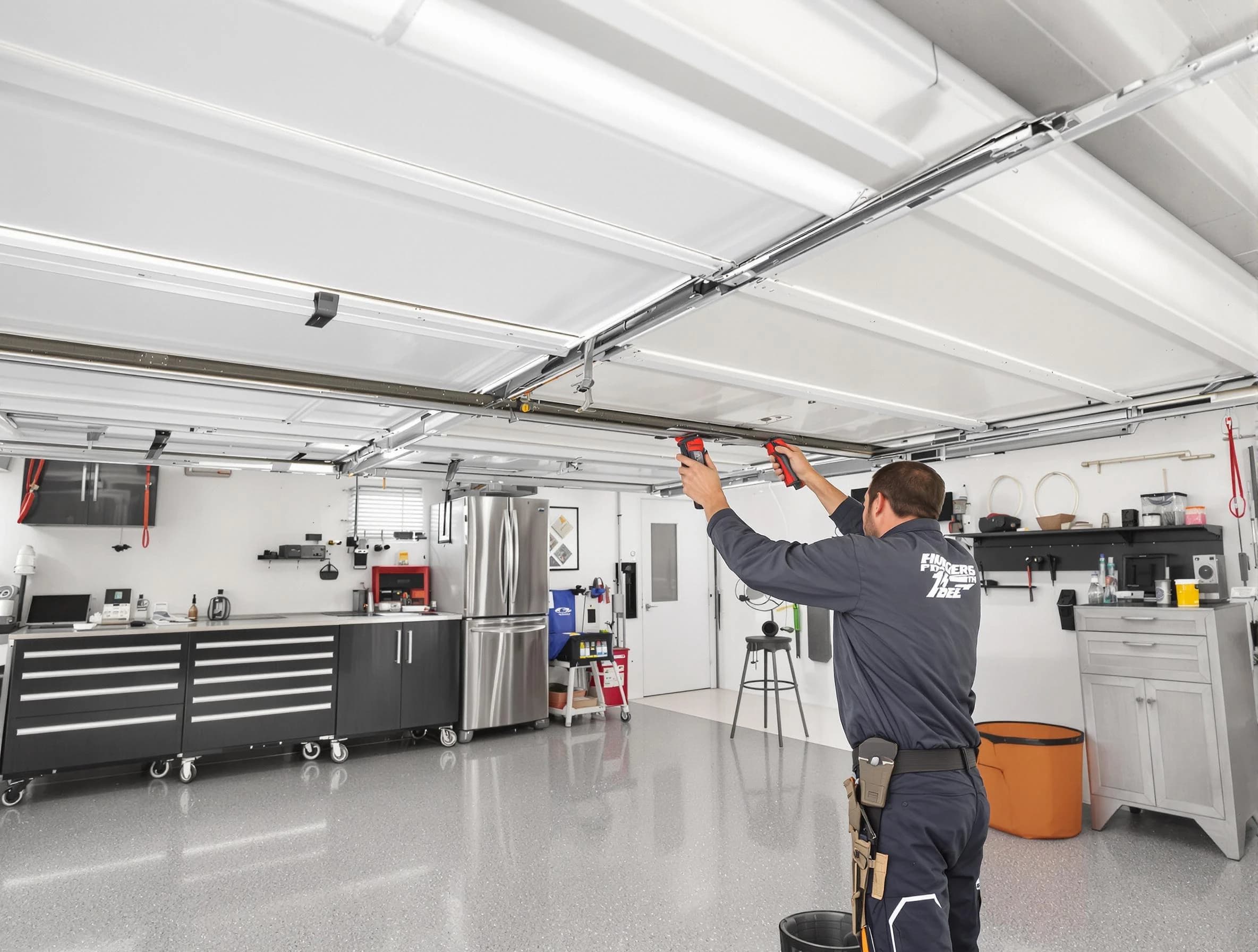 Overhead garage door repair service by Paradise Hills Garage Door Repair in Paradise Hills