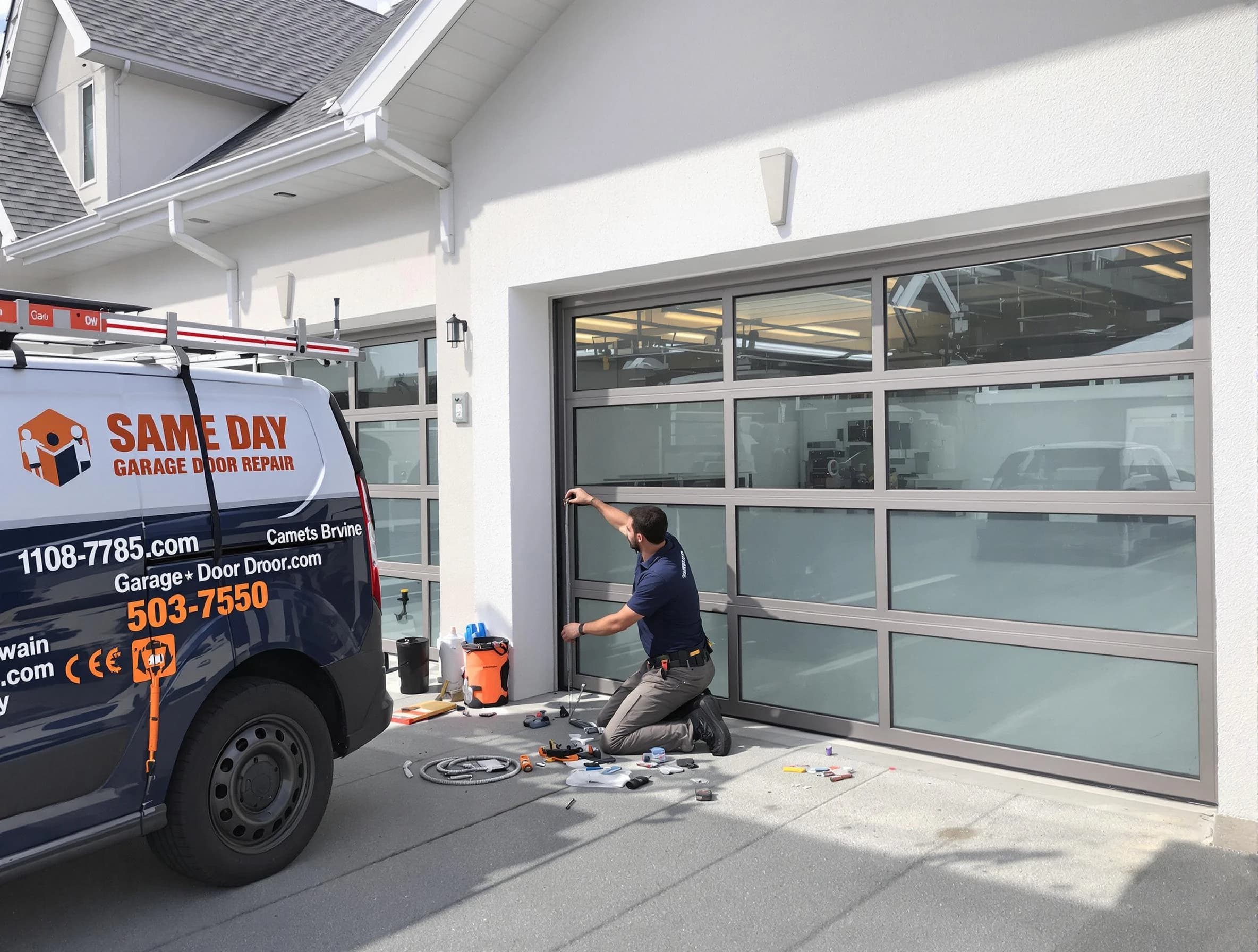 Same-day garage door repair service by Paradise Hills Garage Door Repair in Paradise Hills