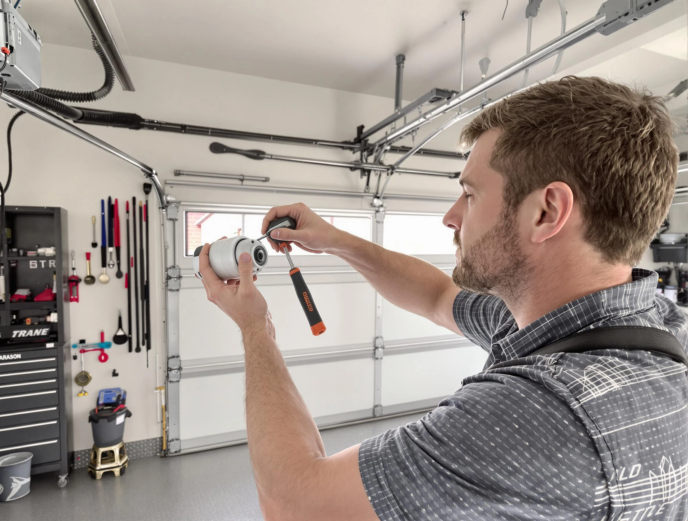 Garage door opener repair service by Paradise Hills Garage Door Repair in Paradise Hills