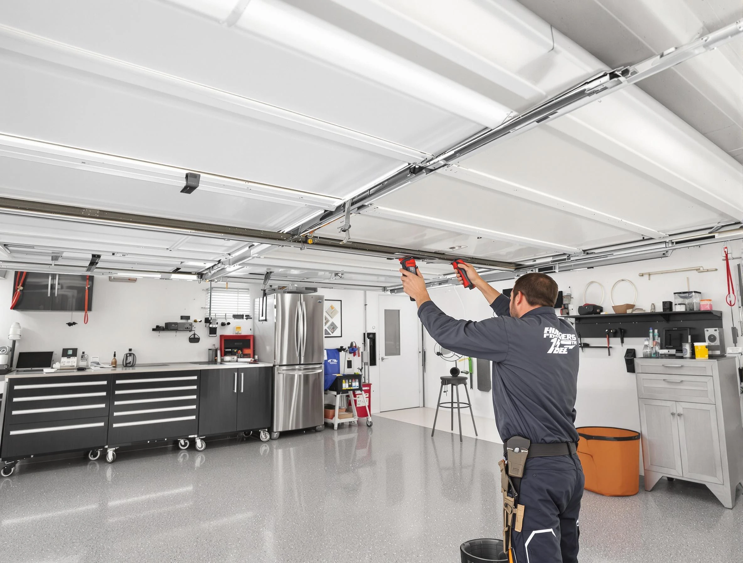 Overhead garage door repair service by Paradise Hills Garage Door Repair in Paradise Hills